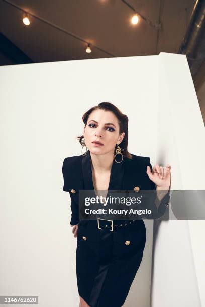 Actress/director/writer Amy Seimetz is photographed for Milk.xyz on February 25, 2019 in Los Angeles, California.