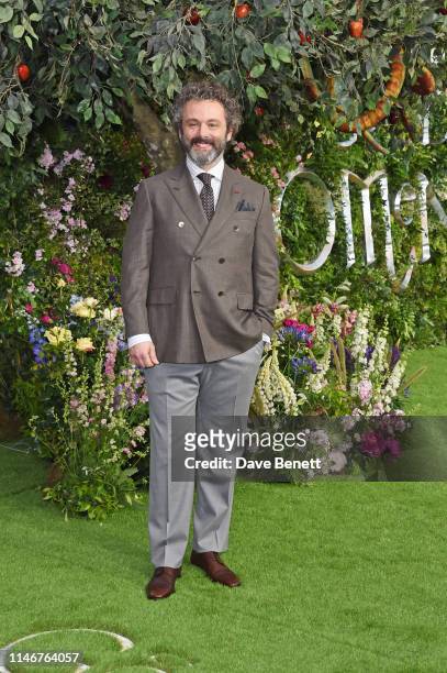 Michael Sheen attends the World Premiere of new Amazon Original "Good Omens" at the Odeon Luxe Leicester Square on May 28, 2019 in London, England.