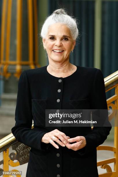 Ali MacGraw attends the Chanel Cruise 2020 Collection : Photocall In Le Grand Palais on May 03, 2019 in Paris, France.