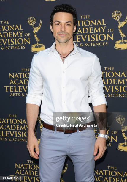 Actor David Lago attends the 2019 Daytime Emmy Awards nominee reception at Castle Green on May 01, 2019 in Pasadena, California.