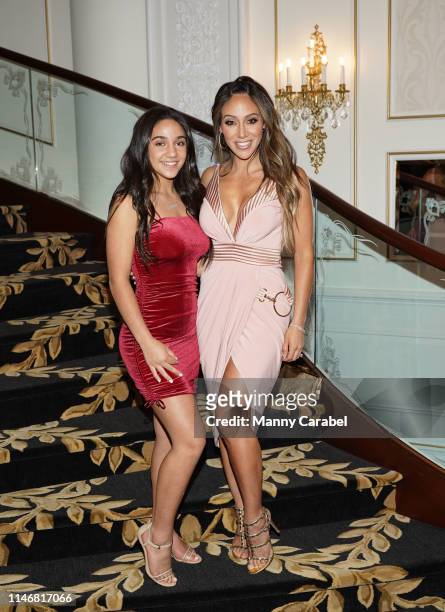 Antonia Gorga and Melissa Gorga attend the Envy By Melissa Gorga Fashion Show on May 03, 2019 in Hawthorne, New Jersey.