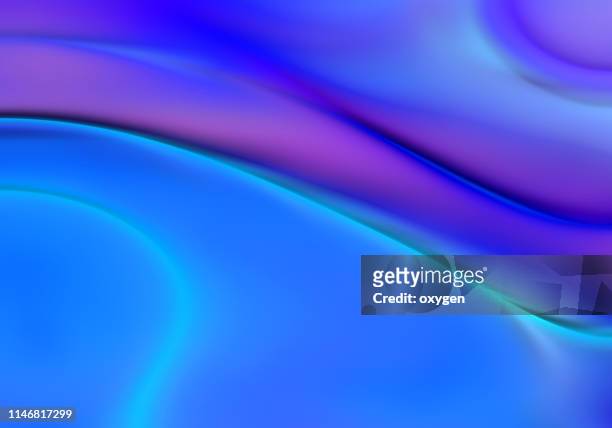 trendy neon ultra violet and blue abstract wave background - ultraviolett stock-fotos und bilder