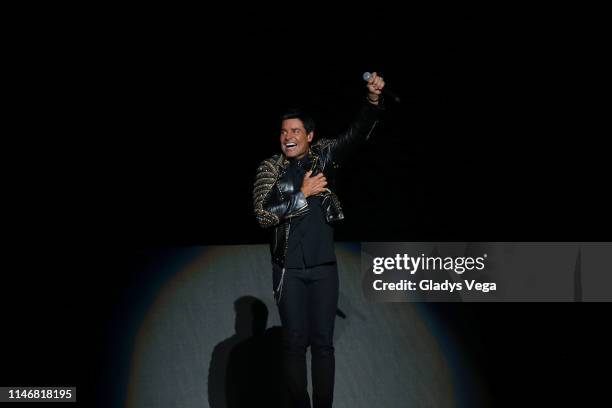 Chayanne performs as part of "Desde El Alma Tour" at Coliseo Jose M. Agrelot on May 3, 2019 in San Juan, Puerto Rico.