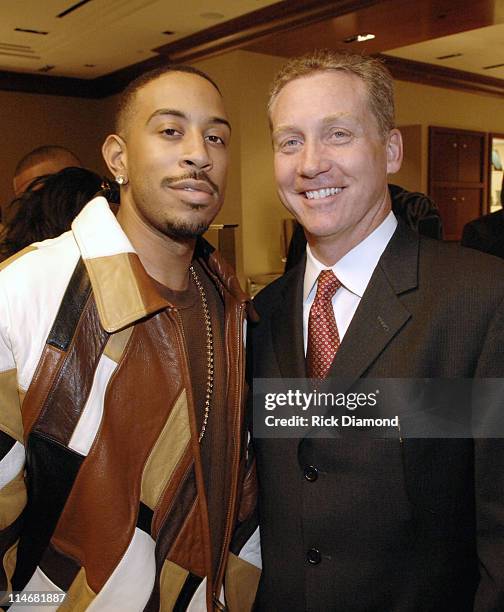 Ludacris and Tom Carroll - VP Tiffany & Co. During Georgia GRAMMY Nominees Honored by the Recording Academy and Tiffany & Co. In Atlanta, Georgia,...