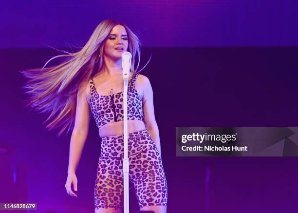 Maren Morris performs at her “GIRL: The World Tour” at Brooklyn Steel on May 03, 2019 in the Brooklyn borough of New York City.