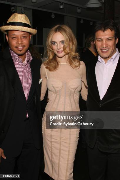 Terrence Howard, Heather Graham and Frederic Fekkai