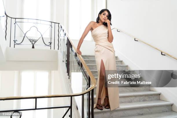 Actress Leila Bekhti poses for a portrait on May 19, 2019 in Cannes, France.