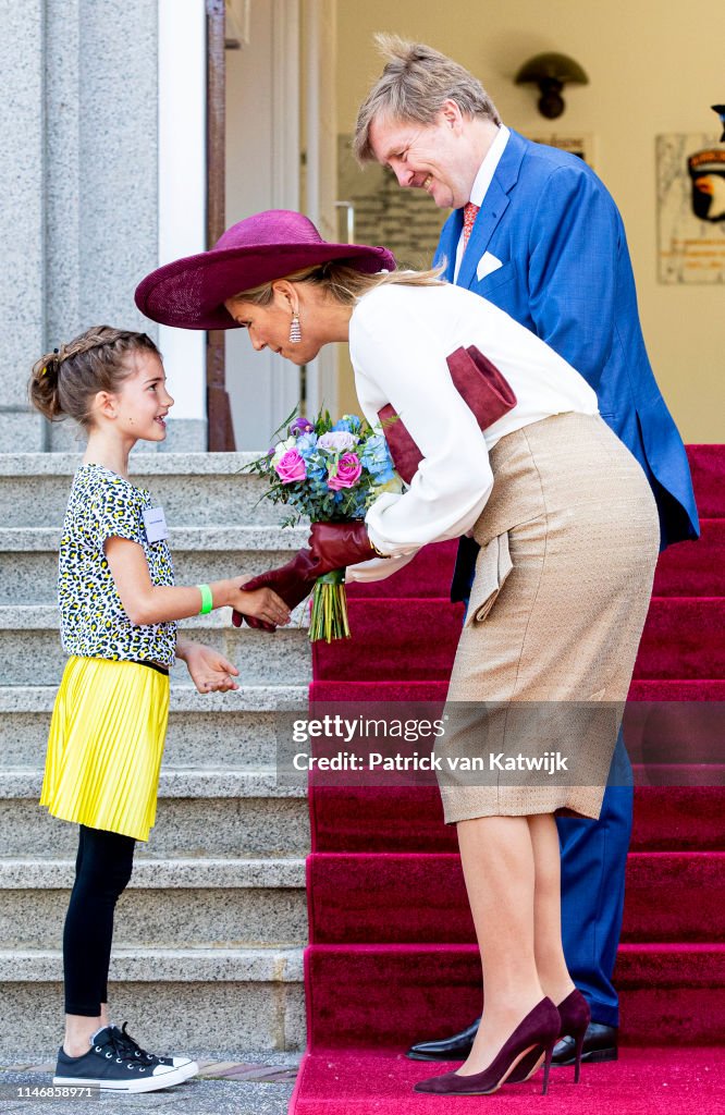 King Willem-Alexander Of The Netherlands & Queen Maxima Of The Netherlands Visit Betuwe