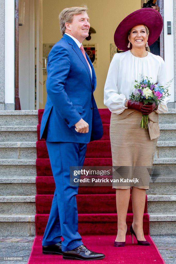 King Willem-Alexander Of The Netherlands & Queen Maxima Of The Netherlands Visit Betuwe