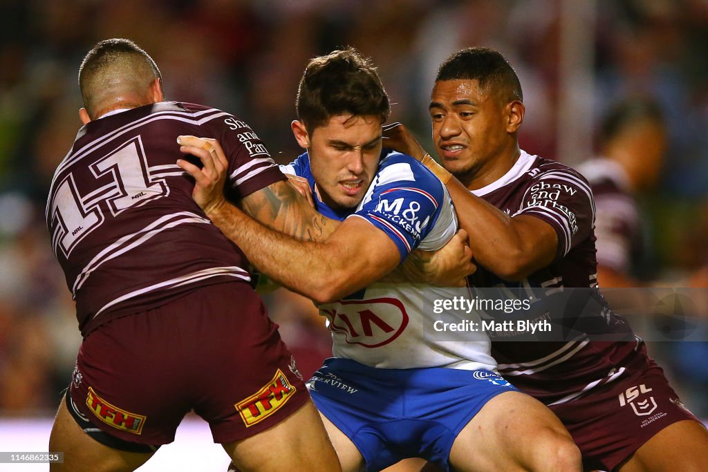 NRL Rd 8 - Sea Eagles v Bulldogs