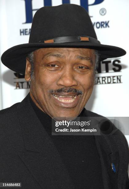 Joe Frazier during "The 50 Greatest Moments At Madison Square Garden" New York Screening - January 18, 2007 at The Club Bar & Grill in New York City,...