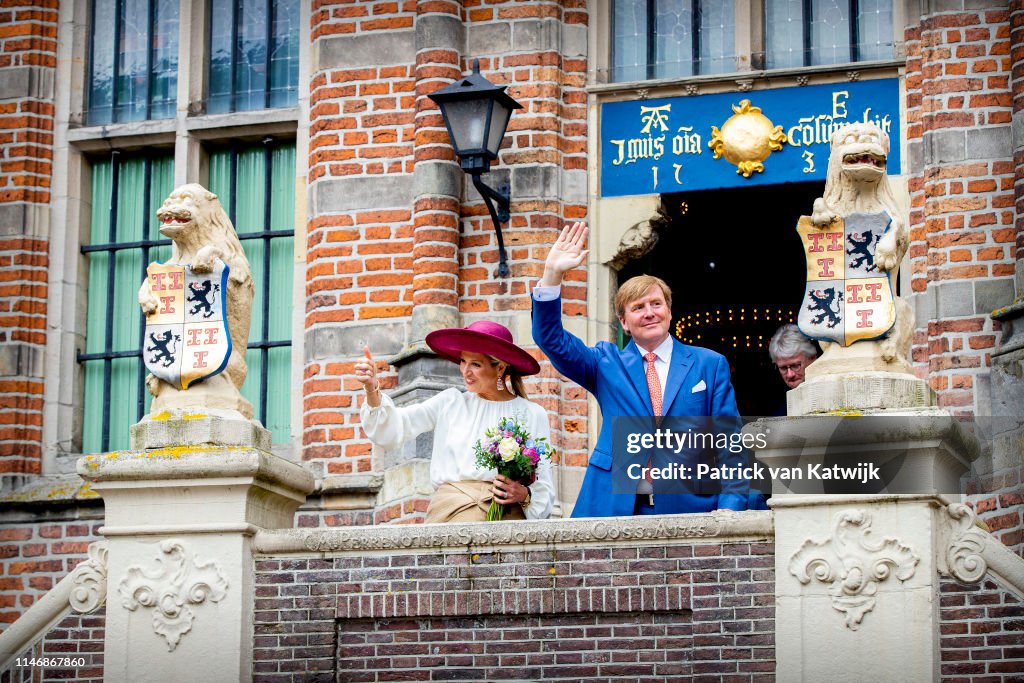 King Willem-Alexander Of The Netherlands & Queen Maxima Of The Netherlands Visit Betuwe