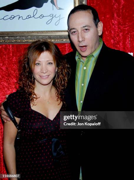 Cheri Oteri and Paul Reubens during Cosmopolitan Invites You to Celebrate the Publication of Felicity Huffman's "A Practical Handbook for the...