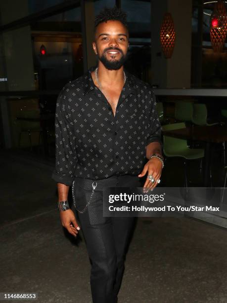 Eka Darville is seen on May 28, 2019 in Los Angeles, California.