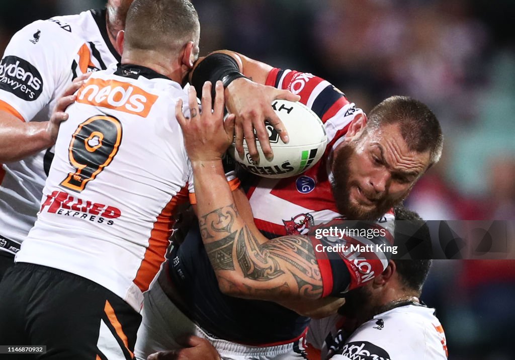 NRL Rd 8 - Roosters v Tigers