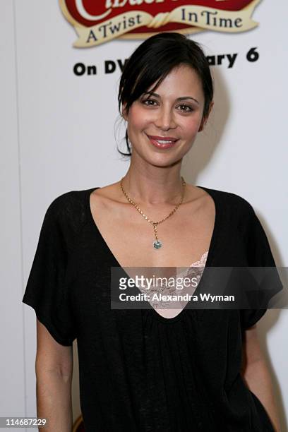 Catherine Bell during "Cinderella III: A Twist in Time" DVD Release Benefiting St. Jude Children's Research Hospital at Wyndham Bel Age Hotel in West...