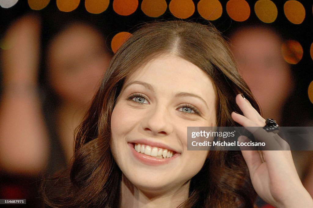 Michelle Trachtenberg, Amy Lee of Evanescence, and Cartel Visit MTV's "TRL" - December 21, 2006