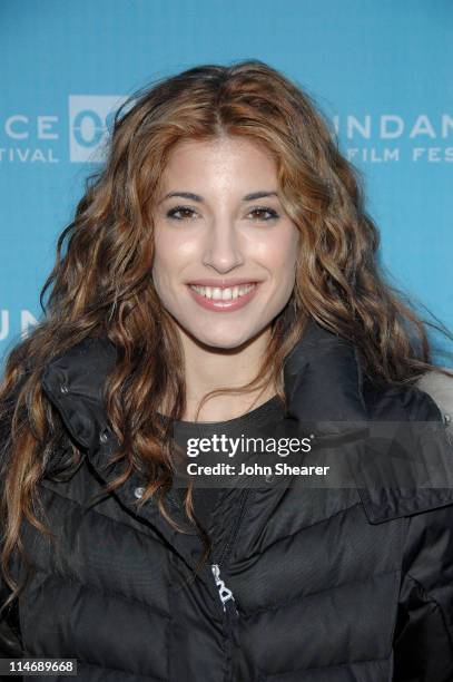 Actress/director/writer Tania Raymonde attends a screening of "The Immaculate Conception of Little Dizzle" during the 2009 Sundance Film Festival at...