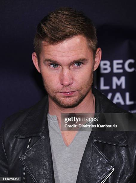 Brian Geraghty attends the "Between The Lines" premiere during the 9th Annual Tribeca Film Festival at the Village East Cinema on April 23, 2010 in...