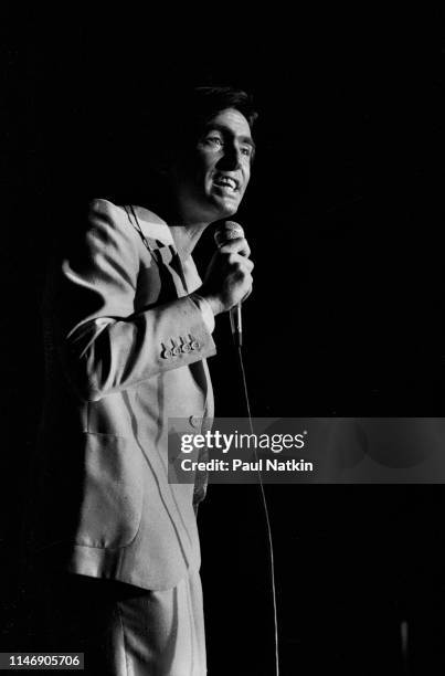 Comedian David Steinberg performs on stage at the Park West in Chicago, Illinois, May 27, 1978.