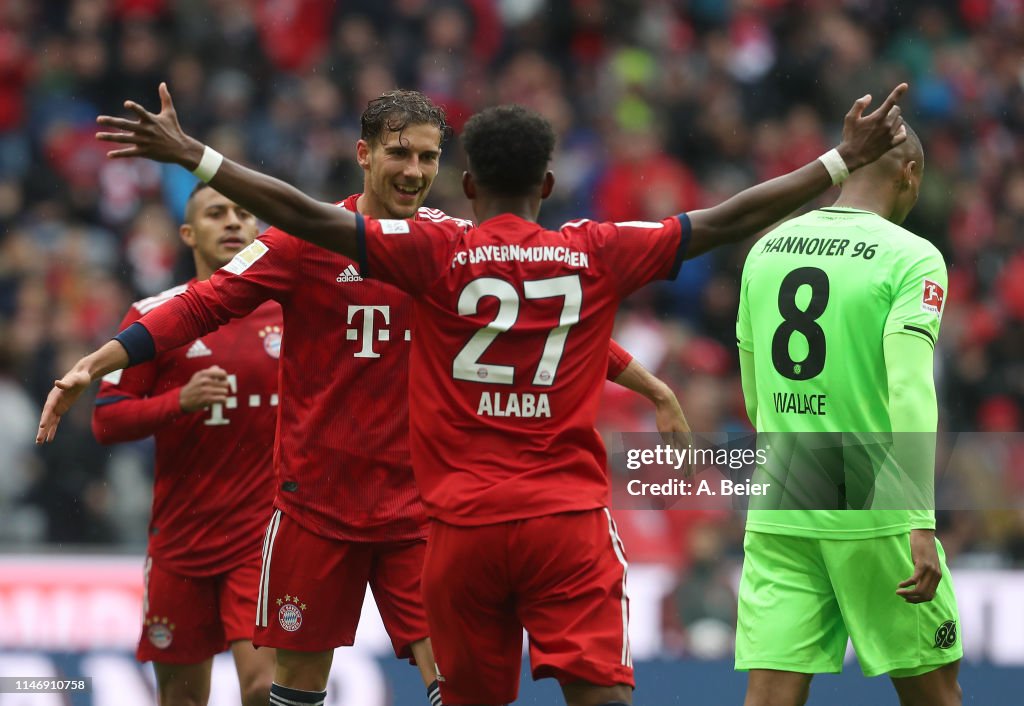 FC Bayern Muenchen v Hannover 96 - Bundesliga