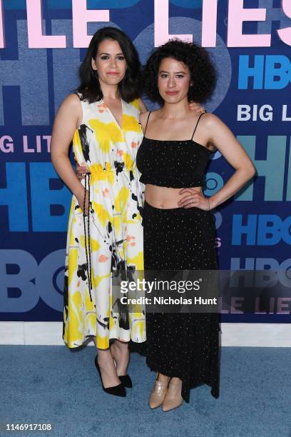 Ilana Glazer and Abbi Jacobson attend the season 2 premiere of "Big Little Lies" at Jazz at Lincoln Center on May 29, 2019 in New York City.