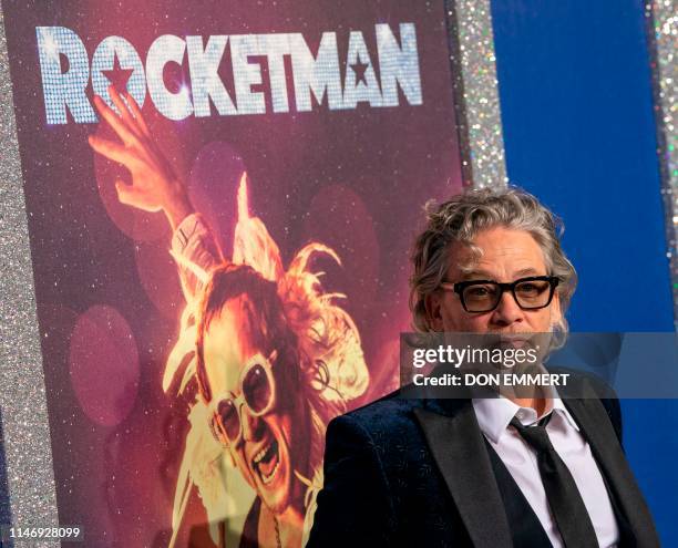 English director Dexter Fletcher attends the US premiere of "Rocketman" on May 29, 2019 at Alice Tully Hall in New York.