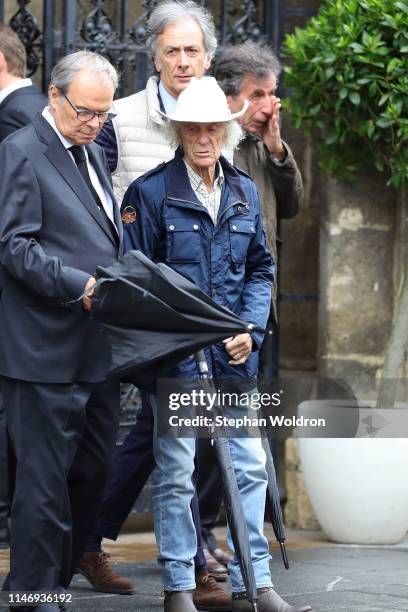 Lifesaver Arturo Merzario during the Niki Lauda Memorial Service at St. Stephen's Cathedral Vienna on May 29, 2019 in Vienna, Austria.