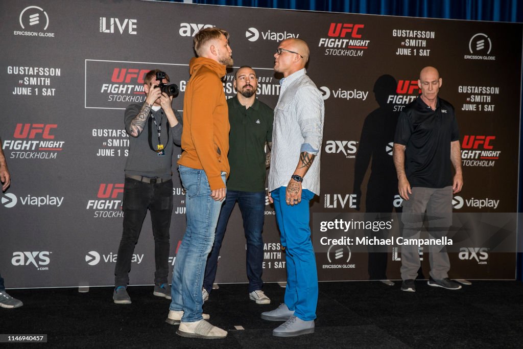 UFC Fight Night Gustafsson v Smith: Media Day