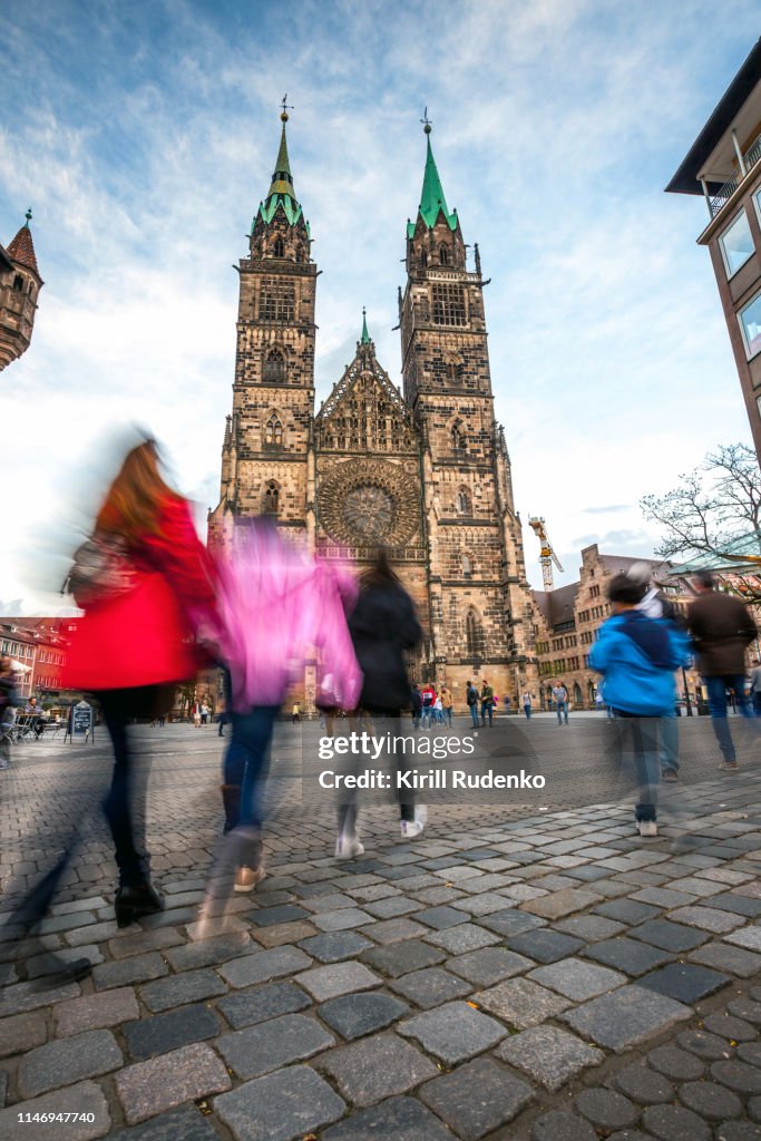 St. Lorenz church ( St. Lorenz Kirche Nürnberg) in Nuremberg, Germany