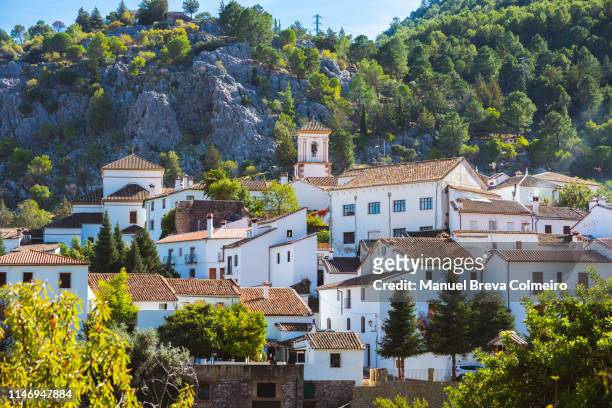 grazalema - village stock pictures, royalty-free photos & images