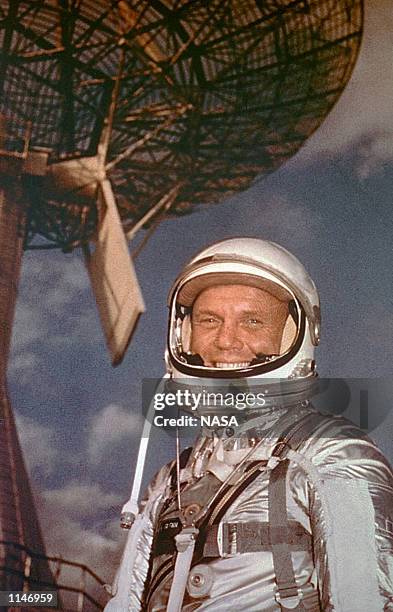 Cape Canaveral, Fla. - Astronaut Lt. Col. John H. Glenn, Feb. 13, 1962