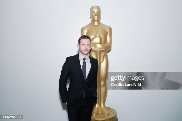 Actor Jamie Bell attends The Academy of Motion Picture Arts and Sciences official screening of "Rocketman" at the MoMA, Celeste Bartos Theater on May...