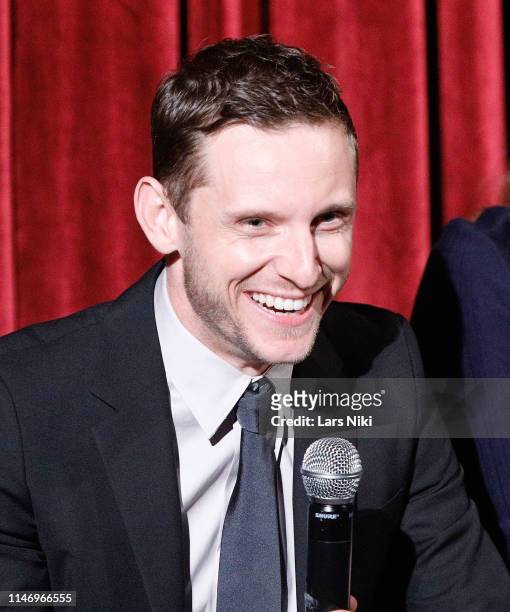 Actor Jamie Bell on stage during The Academy of Motion Picture Arts and Sciences official screening of "Rocketman" at the MoMA, Celeste Bartos...