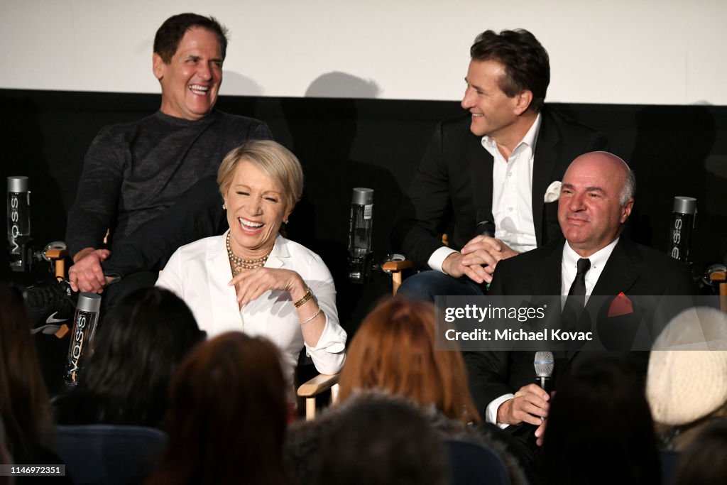 Mark Cuban, Barbara Corcoran, Robert Herjavec, Kevin O'Leary attend