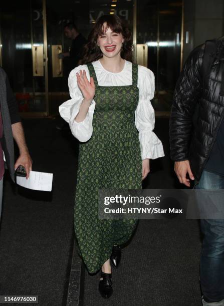 Ashleigh Cummings is seen on May 30, 2019 in New York City.