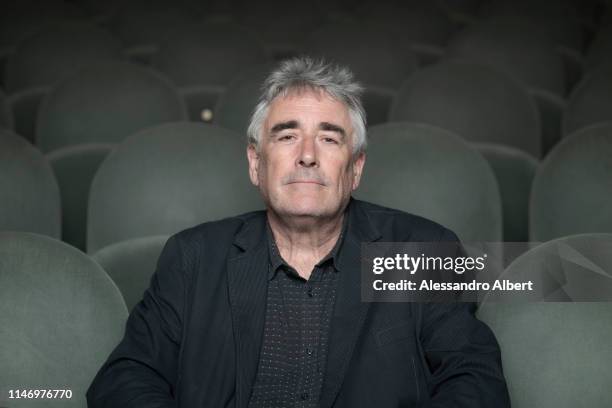 Musician Fred Frith poses for a portrait on April 26, 2019 in Turin, Italy.