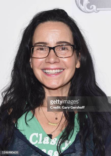 Actress Janeane Garofalo attends the 25th anniversary screening of 'Reality Bites' during the 2019 Tribeca Film Festival at BMCC Tribeca PAC on May...