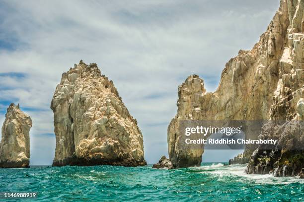 el arco cabo san lucas - cabo san lucas stockfoto's en -beelden