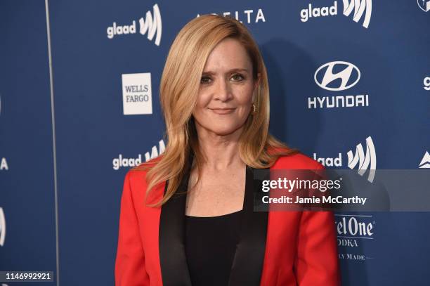 Samantha Bee attends the 30th Annual GLAAD Media Awards New York at New York Hilton Midtown on May 04, 2019 in New York City.