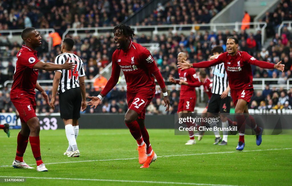 Newcastle United v Liverpool FC - Premier League