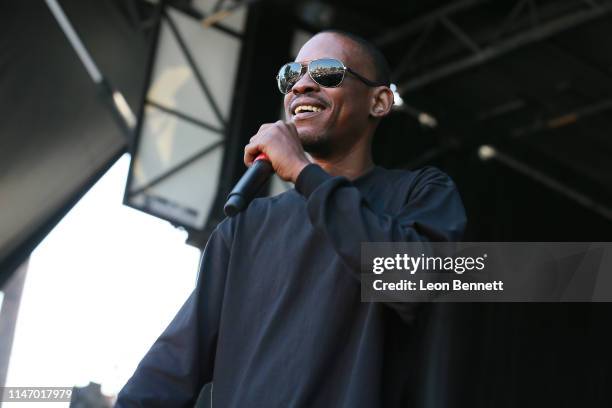 Kurupt performs during the official unveiling of City Of Los Angeles' Obama Boulevard in honor of the 44th President of the United States of America...