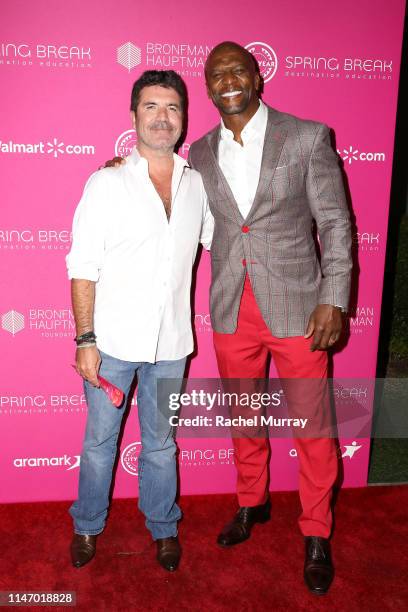 Simon Cowell and Terry Crews attend City Year Los Angeles' Spring Break: Destination Education at Sony Studios on May 04, 2019 in Los Angeles,...