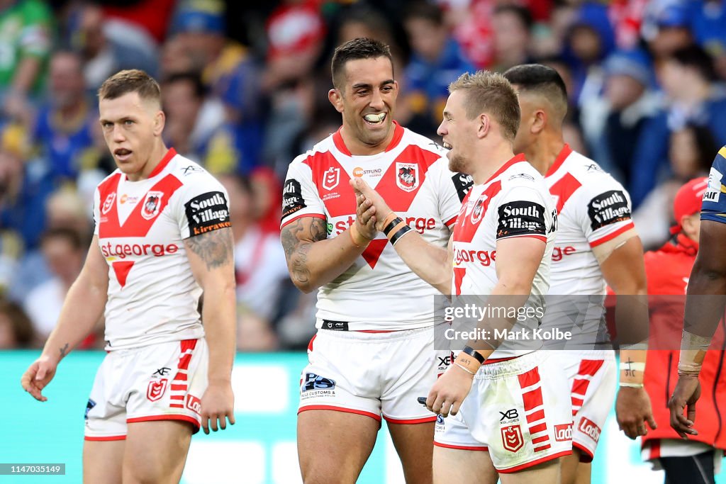 NRL Rd 8 - Eels v Dragons