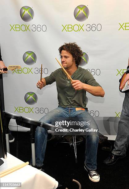 Singer Justin Guarini attends the Xbox 360 Gift Suite In Honor Of The 51st Annual Grammy Awards held at Staples Center on February 7, 2009 in Los...