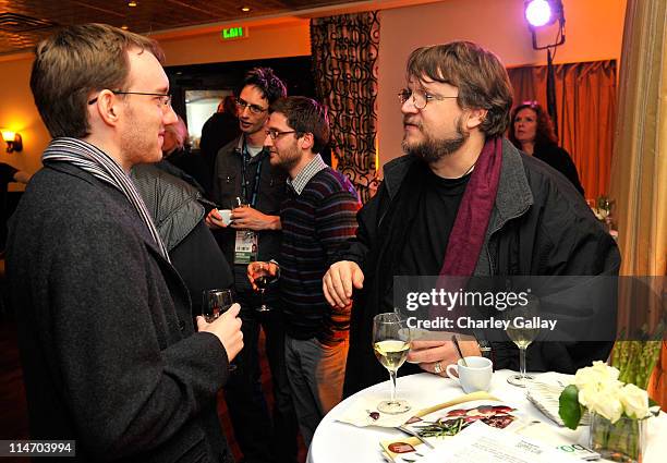 Director Guillermo del Toro at the Bon Appetit Supper Club "Rudo Y Cursi" Dinner on January 16, 2009 in Park City, Utah.