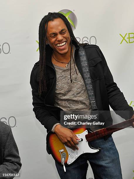 Singer John Gibson of Mosaic attends the Xbox 360 Gift Suite In Honor Of The 51st Annual Grammy Awards held at Staples Center on February 7, 2009 in...