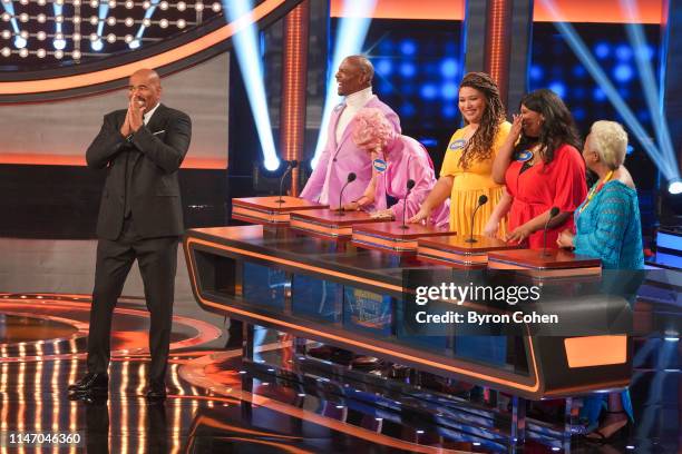 Team Teigen/Legend vs. Team Vanderpump Rules and Karamo Brown vs. Terry Crews" - The highly anticipated season 5 premiere of "Celebrity Family Feud,"...