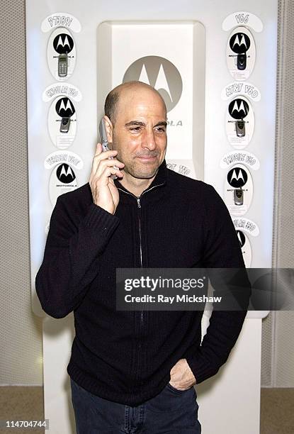 Stanley Tucci during 2003 Park City - The Motorola and Air Party - Party at The Motorola House in Park City, Utah, United States.