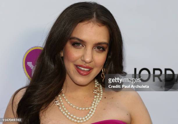 Actress Lilimar attends the "Young Hollywood Prom" hosted by YSBnow and Jordana Cosmetics on May 04, 2019 in Los Angeles, California.